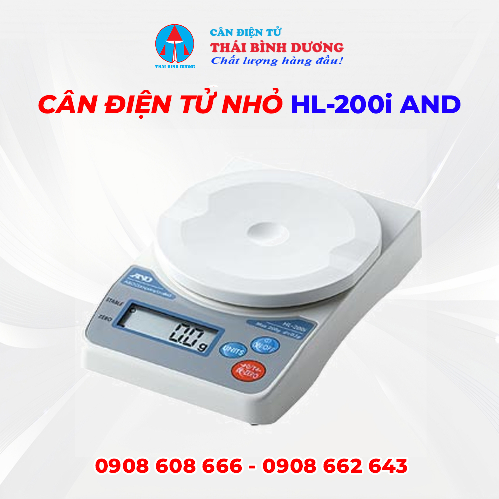 Cân Điện Tử Nhỏ HL-200i AND 200g x 0.1g