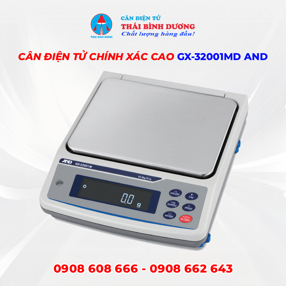 Cân Điện Tử Chính Xác Cao GX-32001MD AND