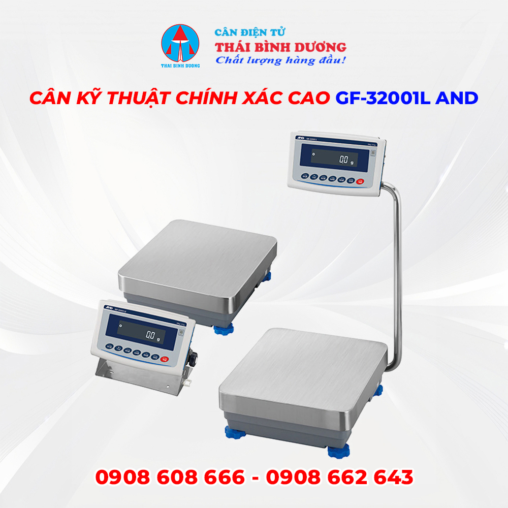 Cân Kỹ Thuật Chính Xác Cao GF-32001L AND